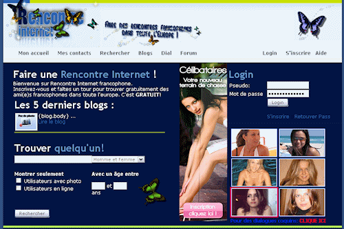 Rencontres internet